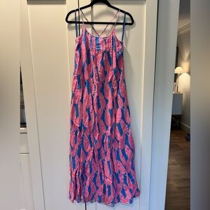 Vineyard Vines Palm Maxi Dress Size 6
